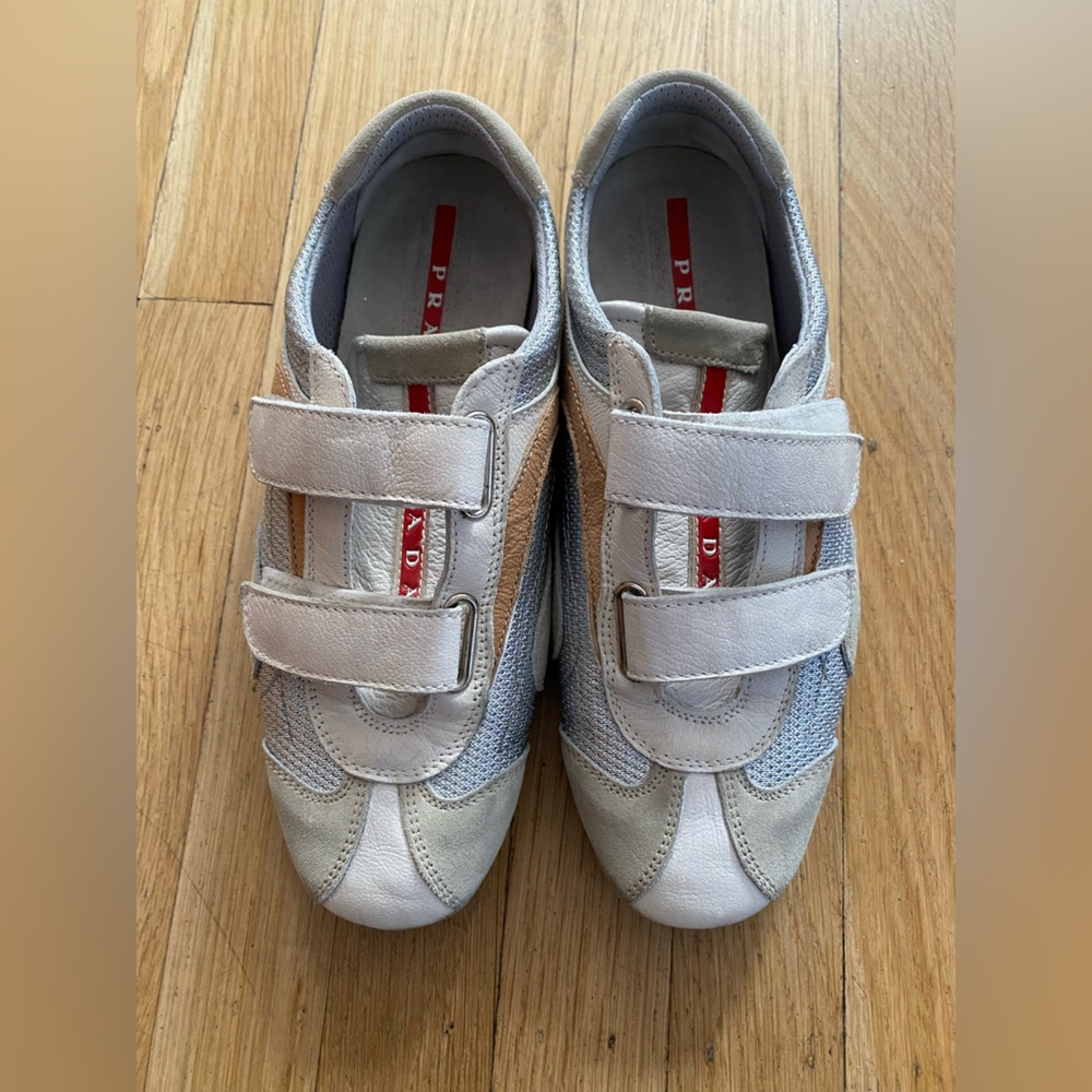 Vintage Velcro Prada sneakers. Women’s size 6